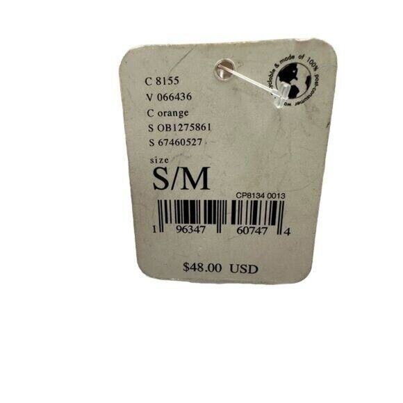 Free People Layered Up Leather Belt Orange NWT Western Boho Festival S/M - Picture 6 of 9